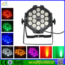 Hot!!!colorful led stage 18x10w rgbw 4 in 1 led par can